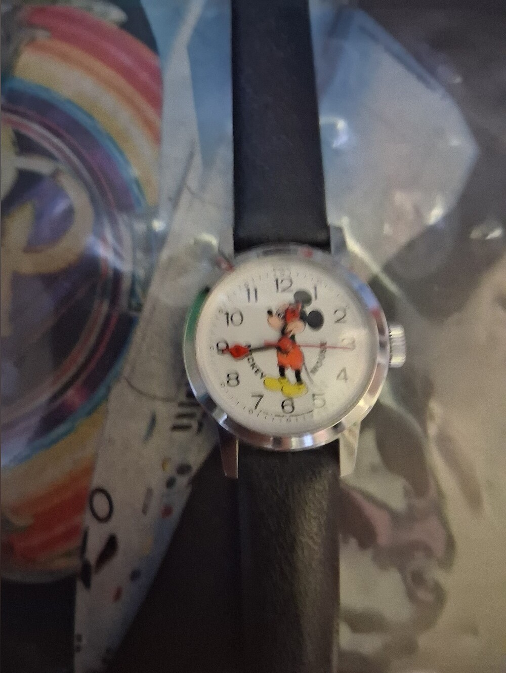 BRADLEY Manuel Wind MICKEY MOUSE WATCH- Vintage
